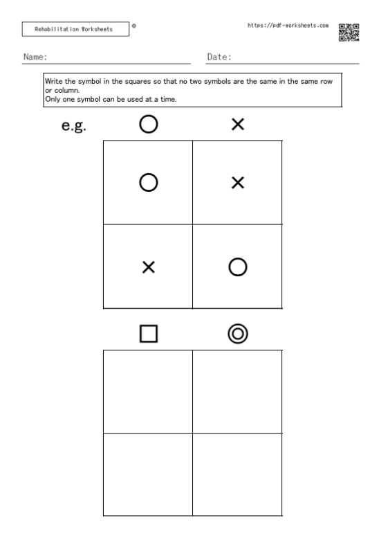 symbol Puzzle 2x2
