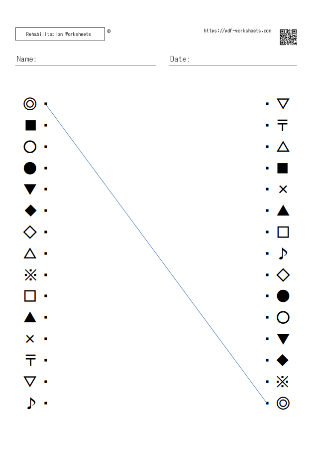 Same Symbols Dot to Dot 15