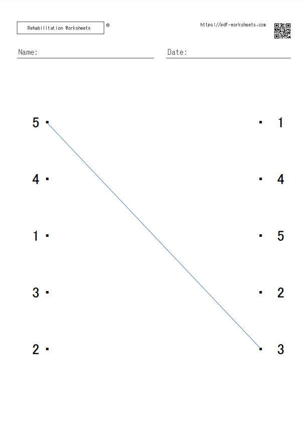 Same Numbers Dot to Dot